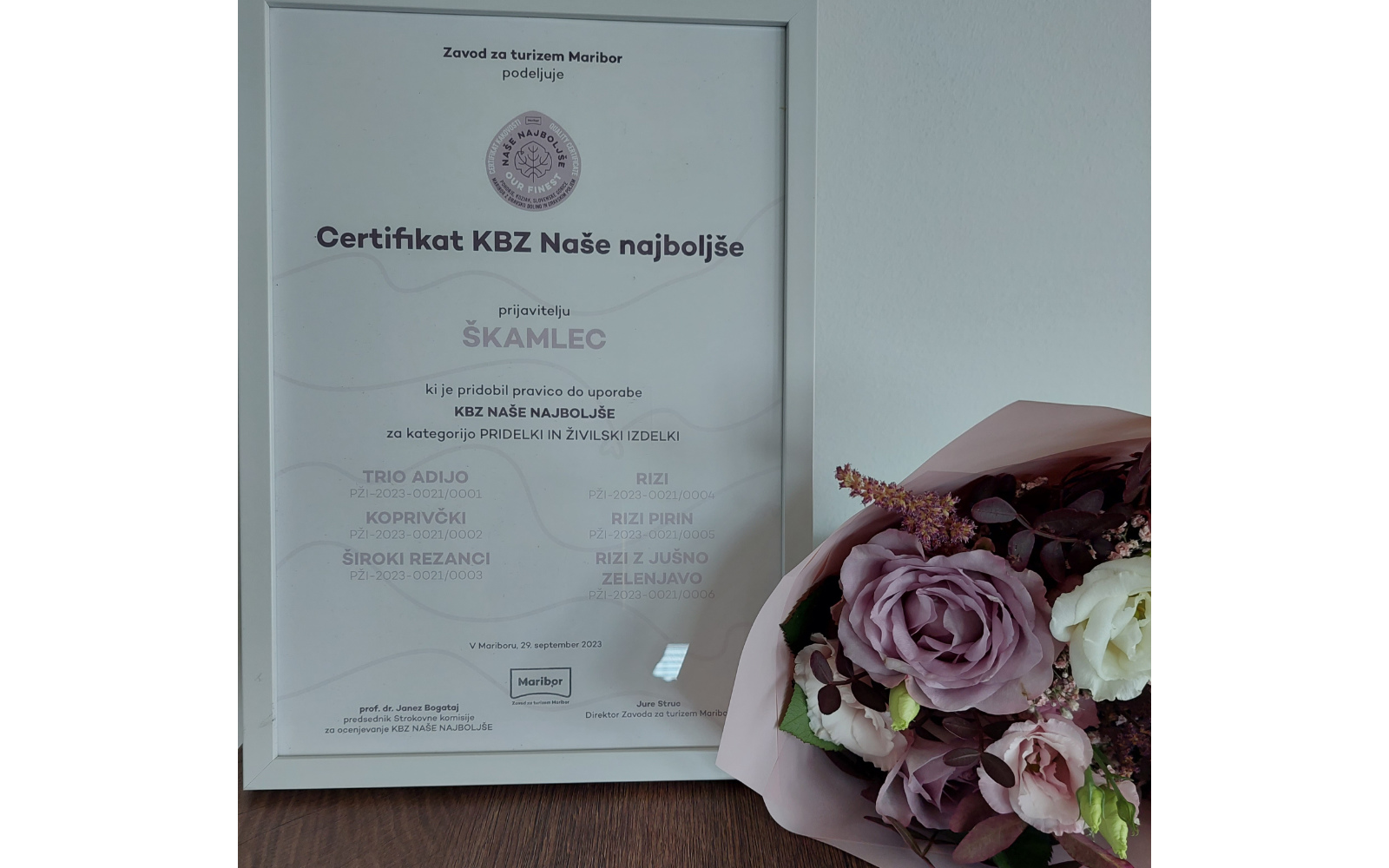 skamlec certifikat